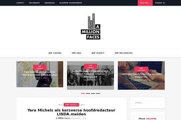 Salient theme site design template sample