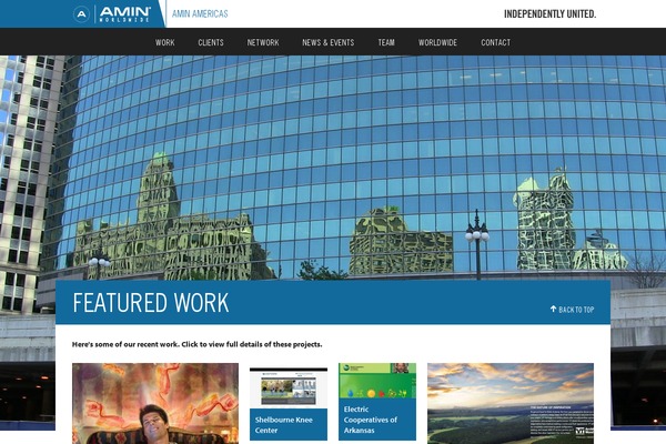 aminamericas.com site used Amin