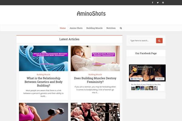 Voice theme site design template sample
