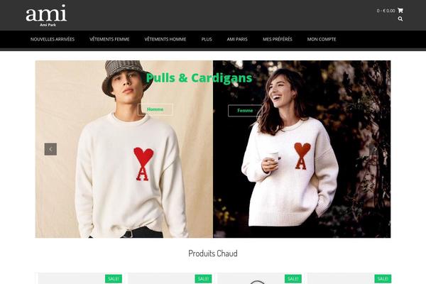 Sabino theme site design template sample