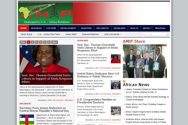 amipnewsonline.org site used Transcript