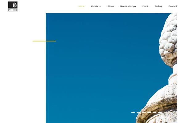 Bauhaus theme site design template sample