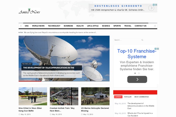 amiranews.com site used Royal-news-magazine