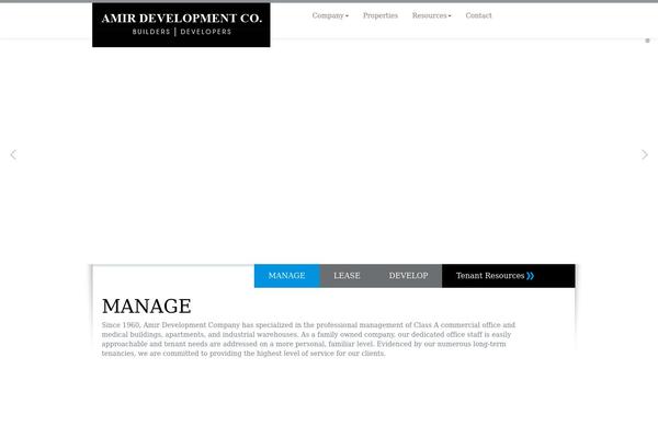 amirdevelopmentcompany.com site used Amir