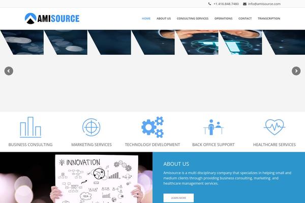 Richer theme site design template sample