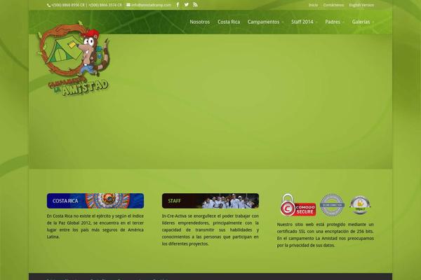 Divi theme site design template sample