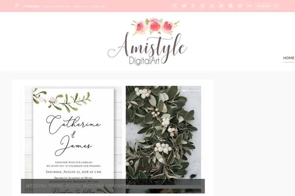 Extra-child theme site design template sample