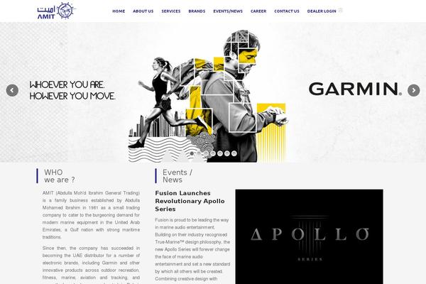 Site using Advanced post slider plugin