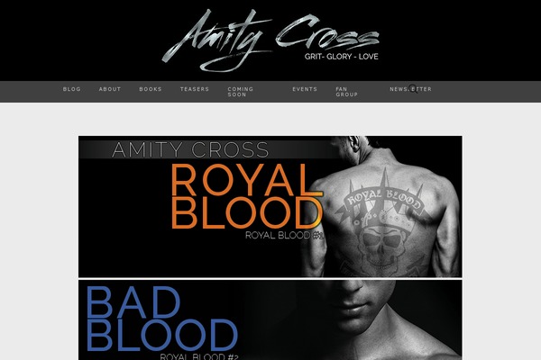 Suits theme site design template sample