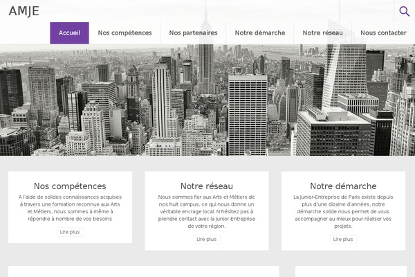 Radiate theme site design template sample