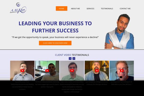 amkhan.com site used Amkhan