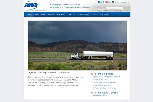 amkotech.com site used Amko-theme