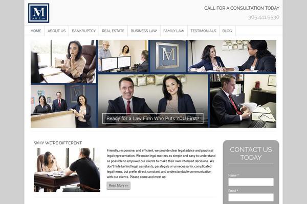 Cloriato theme site design template sample