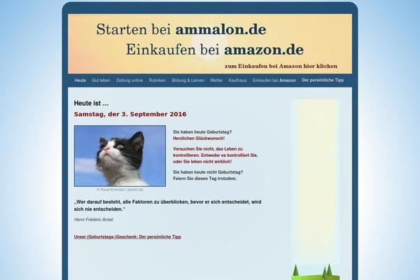 Site using Alfie WP Weather plugin