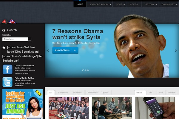 Top News theme site design template sample