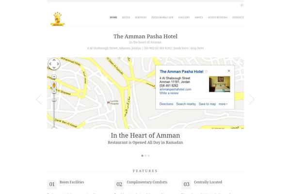 Slate theme site design template sample