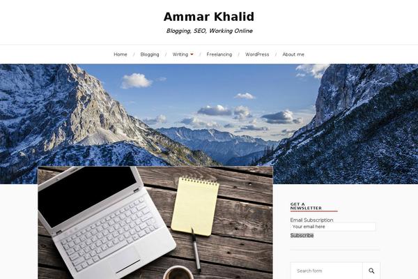 Site using Simple Follow Me Social Buttons Widget plugin