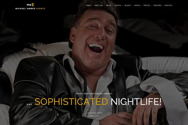 Brooklyn theme site design template sample