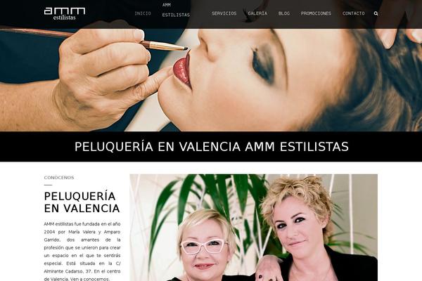 Vigor theme site design template sample