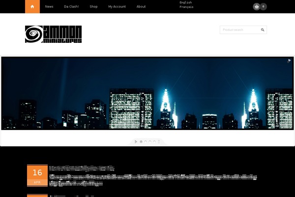 Outlet theme site design template sample