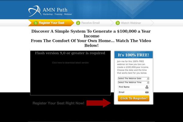 amnpath.com site used Blank-theme