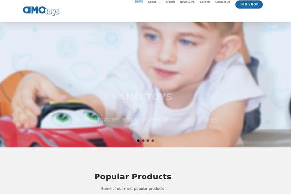 Site using Cool Timeline plugin