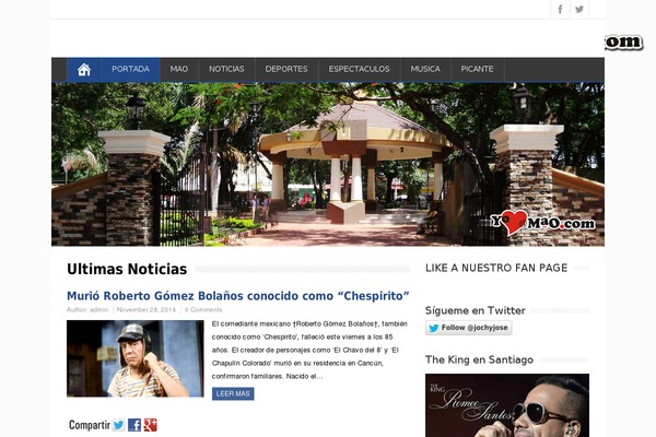 MineZine theme site design template sample