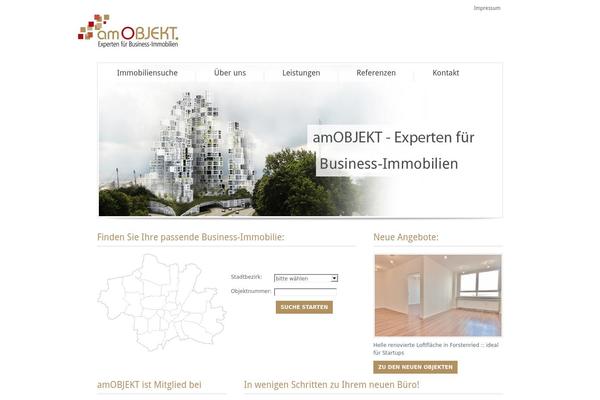 amobjekt.de site used Amobjekt