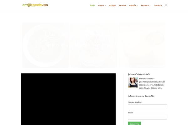 amocomidaviva.com site used Divi3