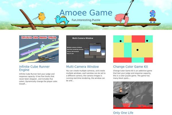 GK Portfolio theme site design template sample