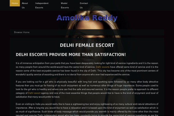 amolikareddy.com site used Eino