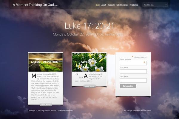 InStyle theme site design template sample