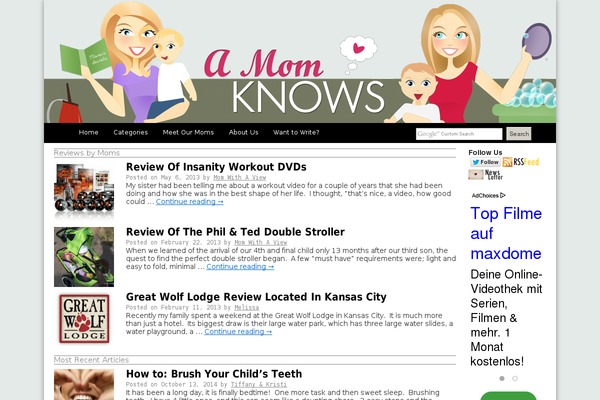 Twentytenchild theme site design template sample