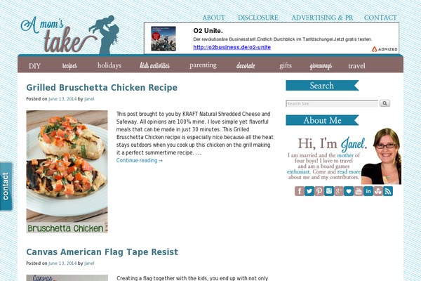 Mediavine-trellis theme site design template sample