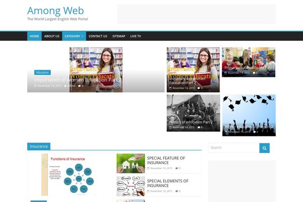 Site using AccessPress Social Counter plugin
