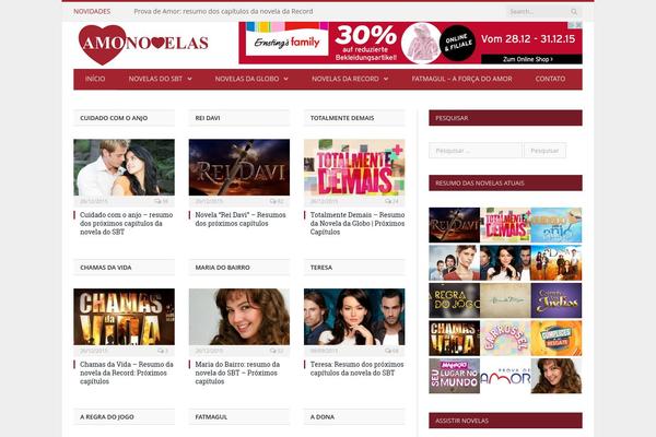 SmartMag theme site design template sample