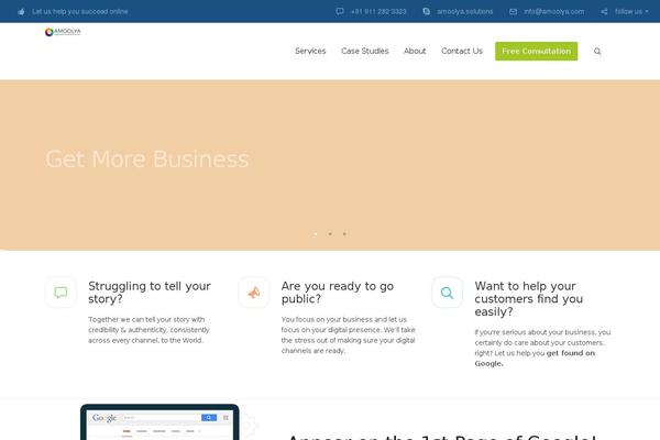 SEOWP theme site design template sample
