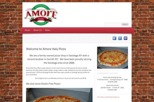 Delicacy theme site design template sample