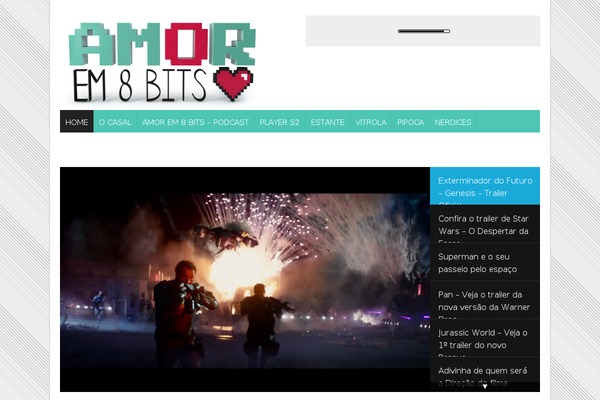 Blogster theme site design template sample