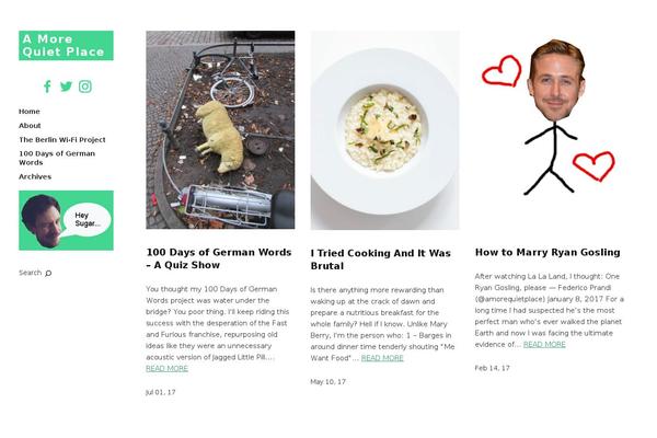 Moka theme site design template sample