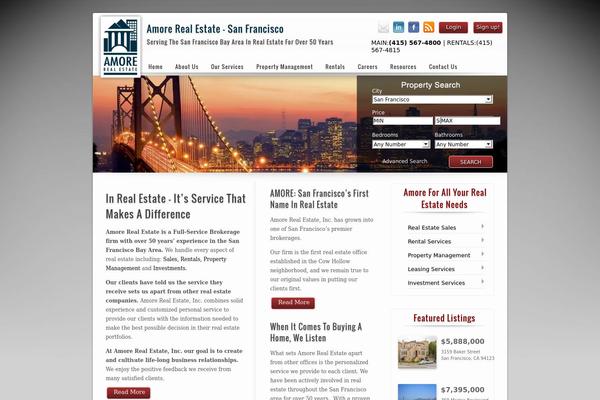 amoresf.com site used Wpchromium