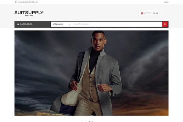 ShoppyStore theme site design template sample
