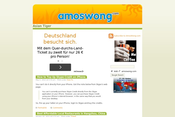 Almost Spring theme site design template sample