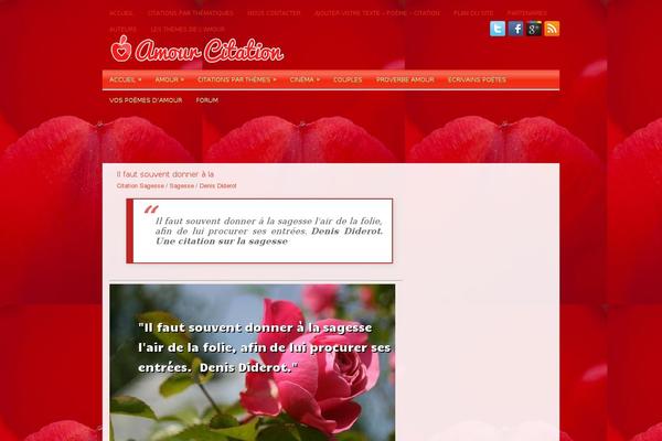 amour-citation.fr site used Greatmag