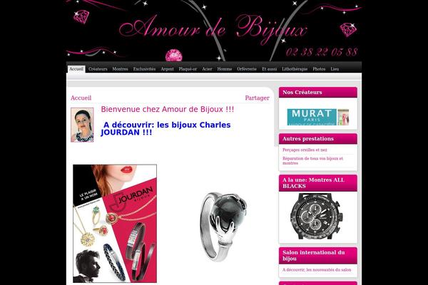 Graphene theme site design template sample