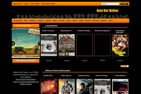 amoveronline.com site used Wptube3.1