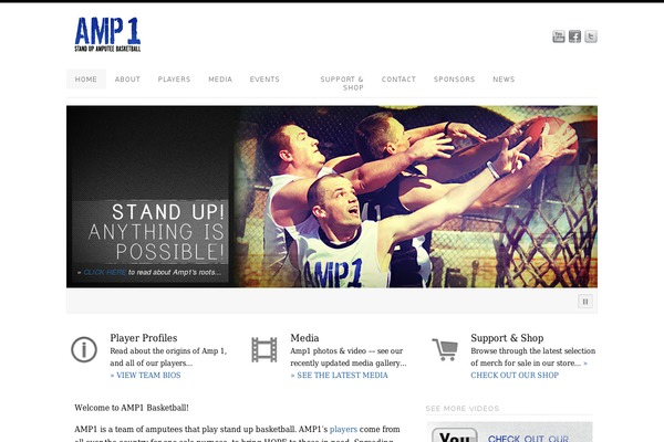 BUCKET theme site design template sample