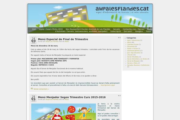Mandigo theme site design template sample