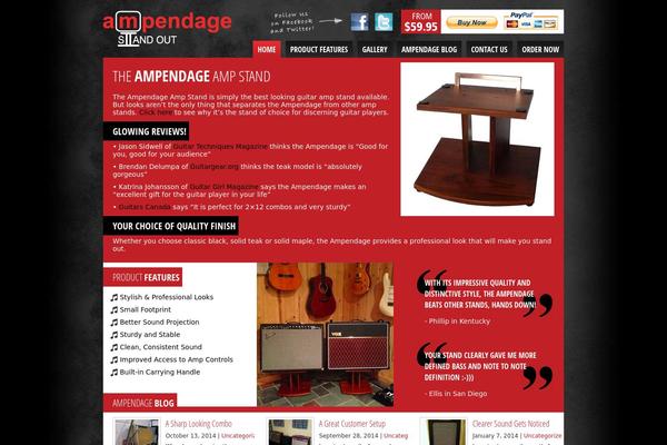 ampendage.ca site used Arrowsmith