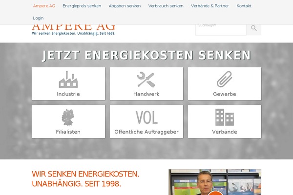 ampere.de site used Ampere